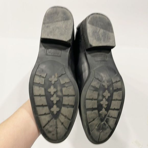 SAM EDELMAN Genuine Leather Wide Calf Penny2 Riding Boots Women’s Sz 8.5W Black - Picture 7 of 15